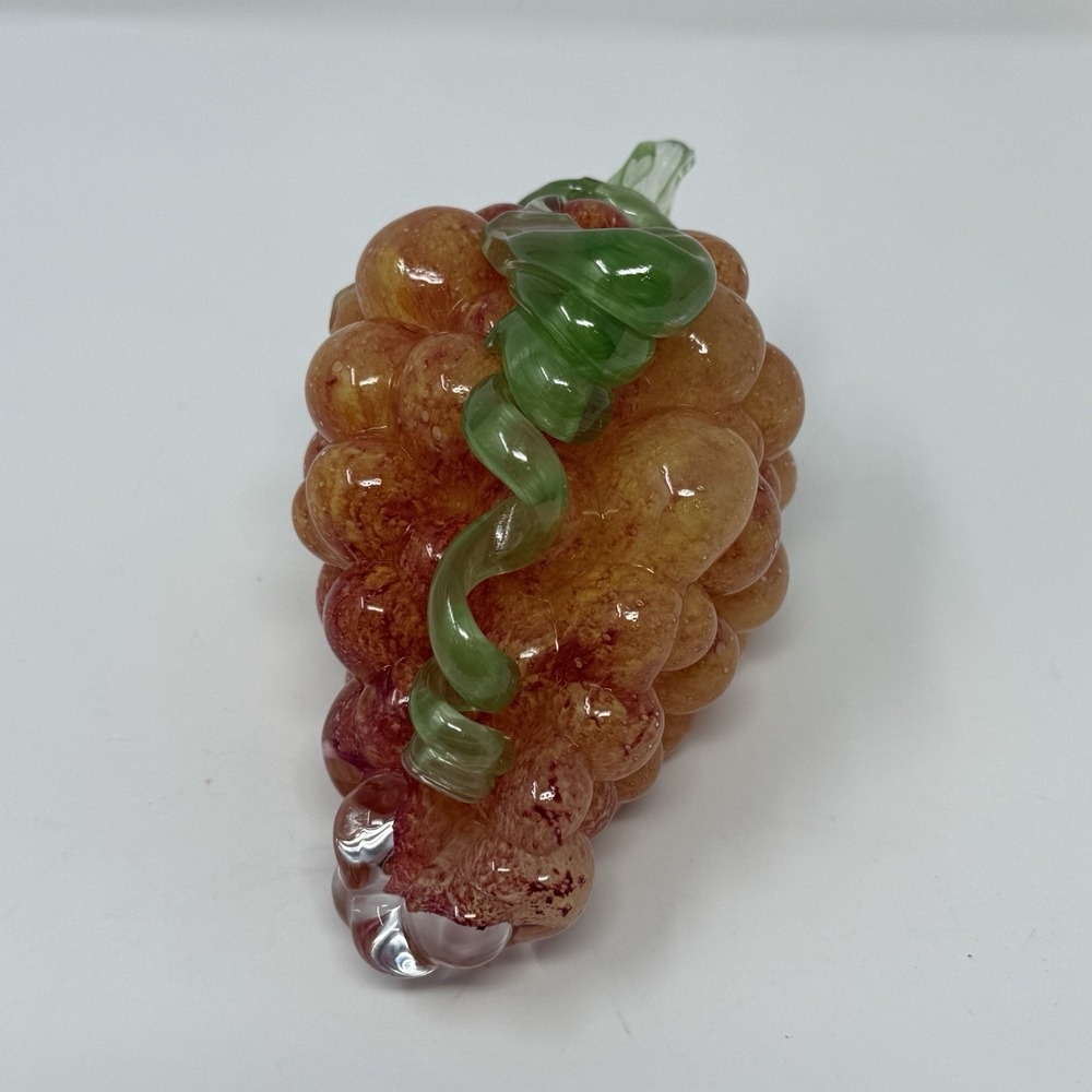 Vintage Made In Italy Murano Glass Grape Cluster